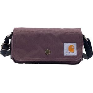 Carhartt Legacy Women Essentials Crossbody Bag Wine 8.5w x 4.5h x 1.5d inches